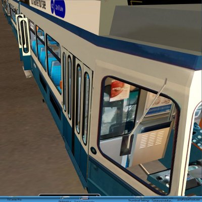 Tram 2000  Türen vorderste Tür geschlossen